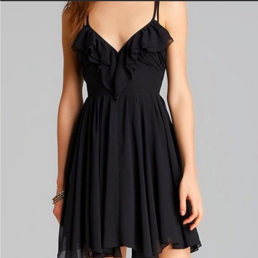 COPY - Guess Julia Pleated Chiffon Dress